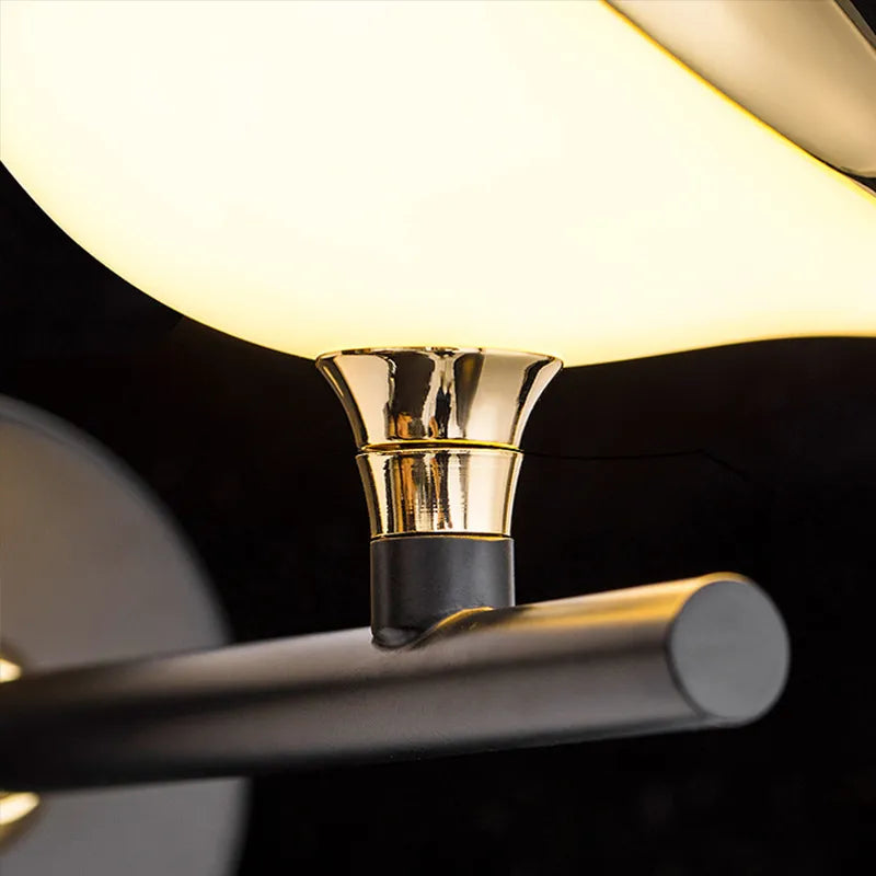 Bird Wall Lamp  Gold Accent Modern LED Light - Product detail 5