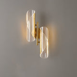 Modern Crystal Wall Light  Gold Linear Design - Product detail 4