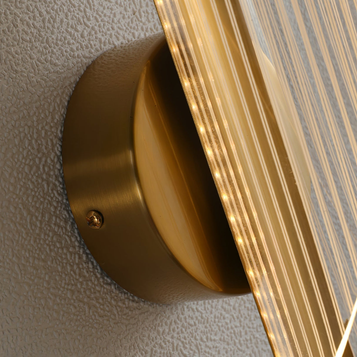 Modern Crystal Wall Light  Gold Linear Design - Product detail 9