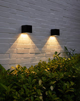 Modern Outdoor Wall Light  Solar Powered Cube Design - Product detail 15
