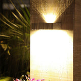 Modern Solar Wall Light  Up-Down Outdoor LED Sconce - Product detail 6