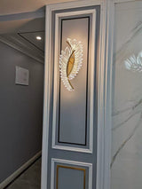 Modern Wing Wall Light  Gold LED Feather Design - Product detail 5
