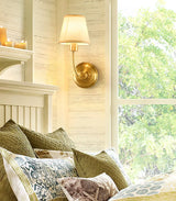 Modern Wall Sconce  Brushed Brass Bamboo Design - Product detail 7