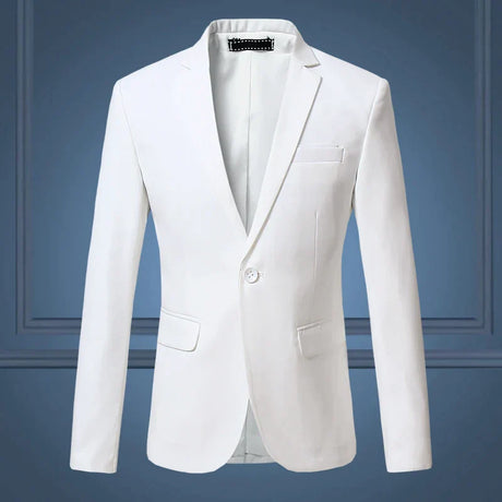 Classic Mens Blazer  Slim Fit Business Casual Design - Product detail 9