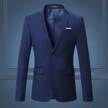 Classic Mens Blazer  Slim Fit Business Casual Design - Product detail 11