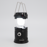 Solar LED Camping Lantern  Rechargeable Power Bank Function - Product showcase