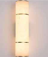 Modern Marble Wall Light  Gold Copper Accent - Product detail 6