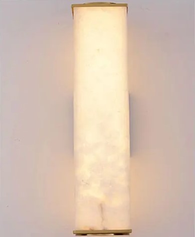 Modern Marble Wall Light  Gold Copper Accent - Product detail 8
