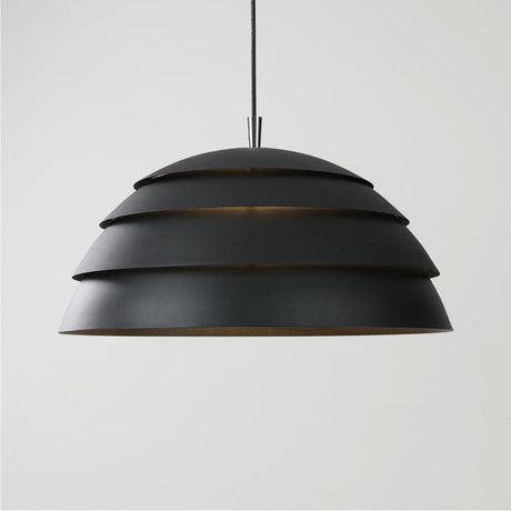 Modern Pendant Light  Black Dome Layered Design - Product detail 9