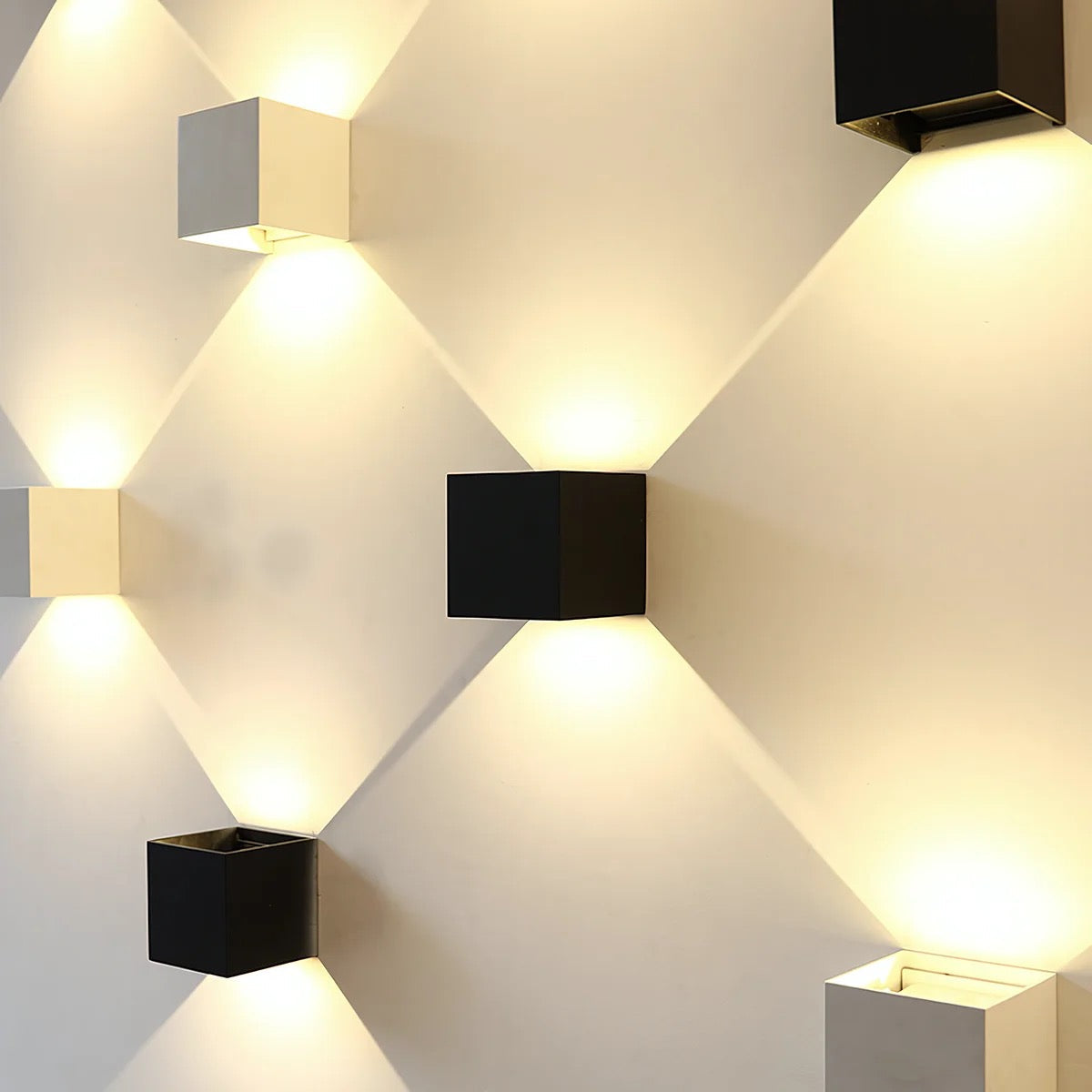 Modern Wall Light  Motion Sensor LED Cube Design - Product detail 10