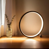 Modern Circle Table Lamp  LED Halo Design - Product detail 4