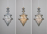 Modern Glass Pendant Light  Smoked Grey LED Collection - Product detail 8