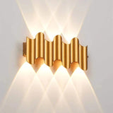 Modern LED Wall Lamp  Curved Metal Dual Light Design - Product detail 7