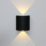 Modern LED Wall Light  Dual Beam Minimalist Design - Detailed view