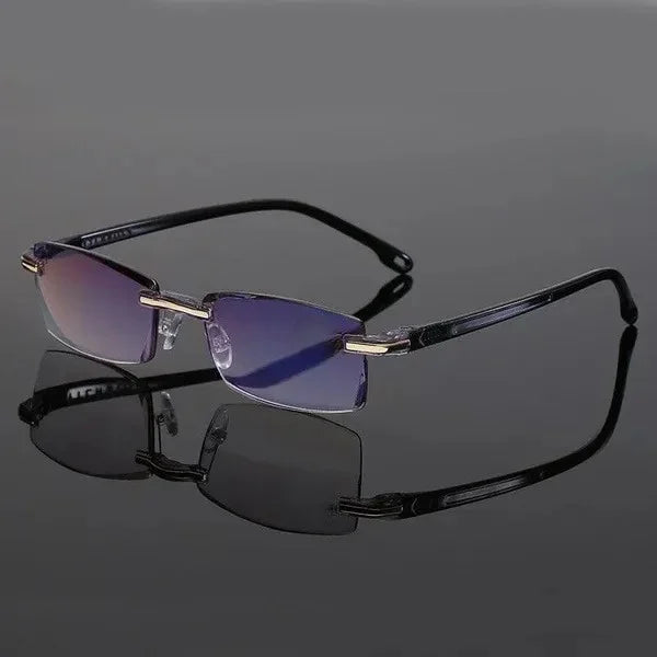 Multifocal Reading Glasses  Anti-Blue Light Shatterproof Design - Product showcase