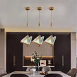 Butterfly Pendant Light  Gold Metal Wing Design - Product example