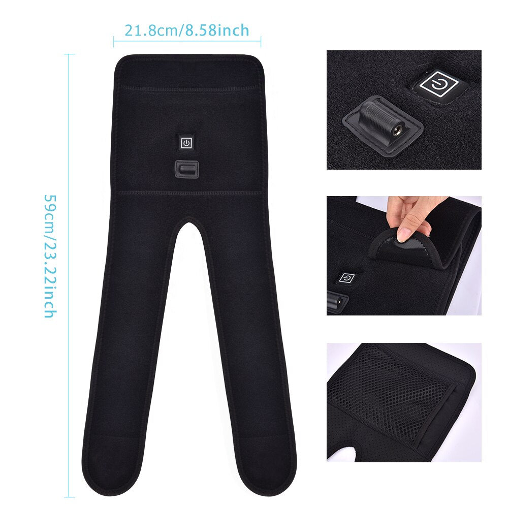 Heated Knee Massager  3-Level Temperature Control With Vibration - Product detail 4