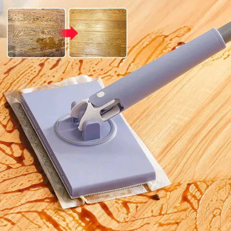 Modern Floor Mop  360 Swivel Head With Reusable Cloths - Product example