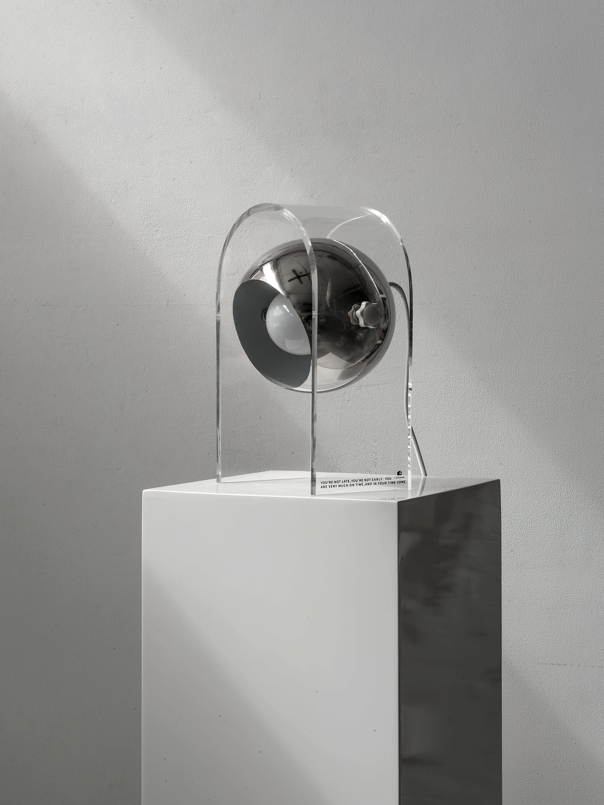 Modern Table Lamp  Touch Sensor White Steel Design - Product detail 7