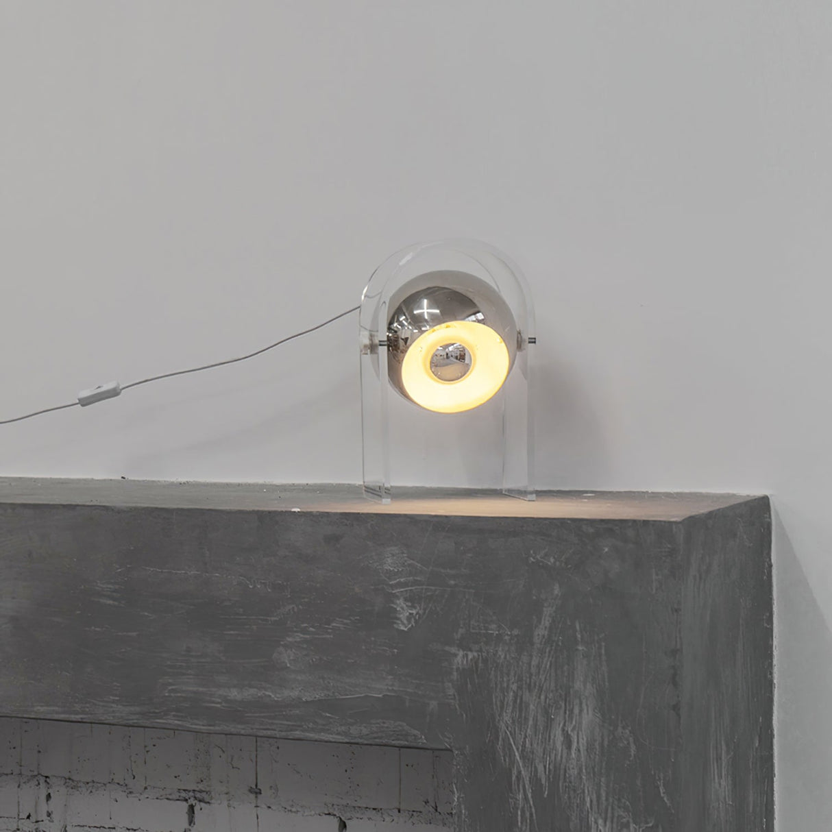 Modern Table Lamp  Touch Sensor White Steel Design - Product detail 5