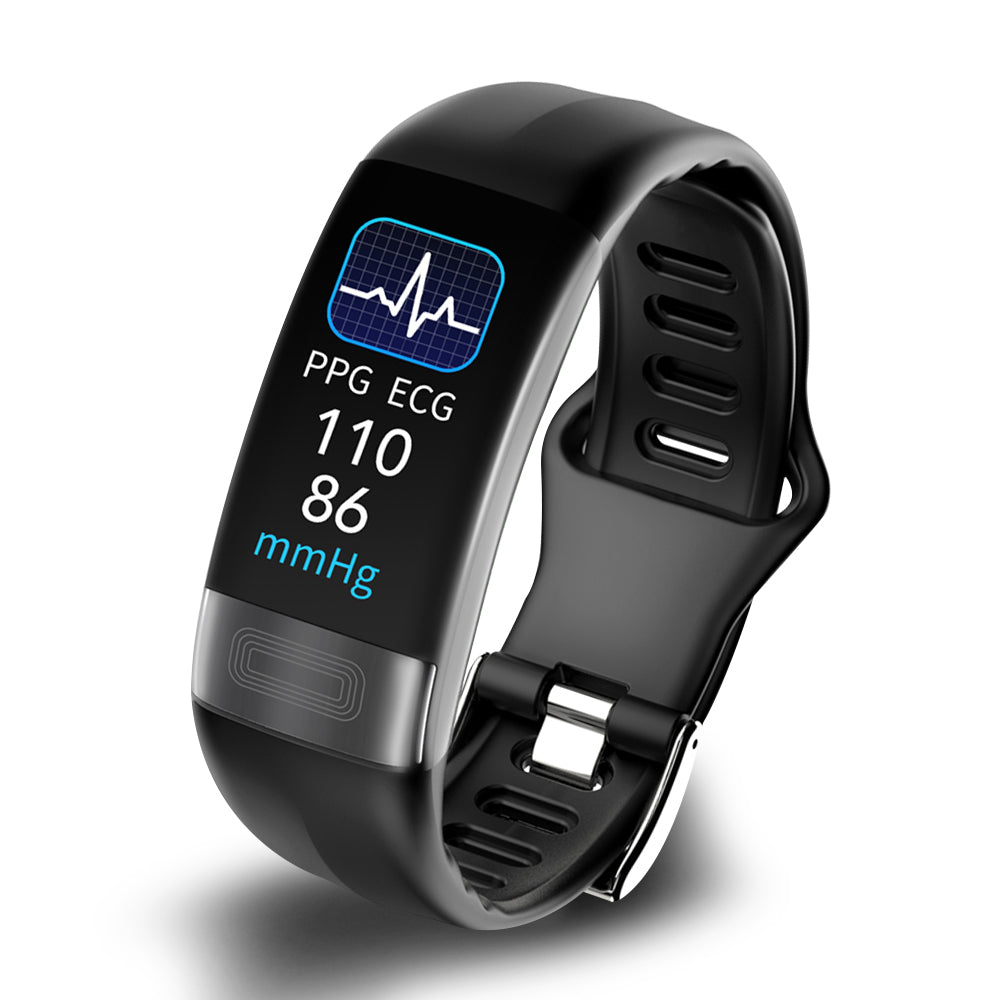 Health Monitoring Smart Bracelet  ECG Blood Pressure Tracker - Product showcase