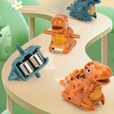 Interactive Dinosaur Track Set  LED Light Race Course With Climbing Cars - Product detail 5