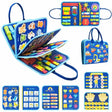 Educational Activity Book  Montessori Learning Toy with Fine Motor Skills Activities - Product showcase