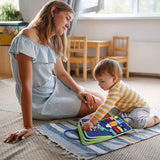 Educational Activity Book  Montessori Learning Toy with Fine Motor Skills Activities - Detailed view