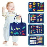 Educational Activity Book  Montessori Learning Toy with Fine Motor Skills Activities - Product detail 4