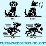 Interactive Pet Toy  Touch Responsive Plush Companion - Product example