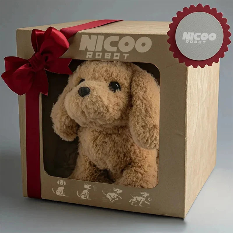 Interactive Plush Robot Dog  Lifelike AI Pet Companion - Product detail 6