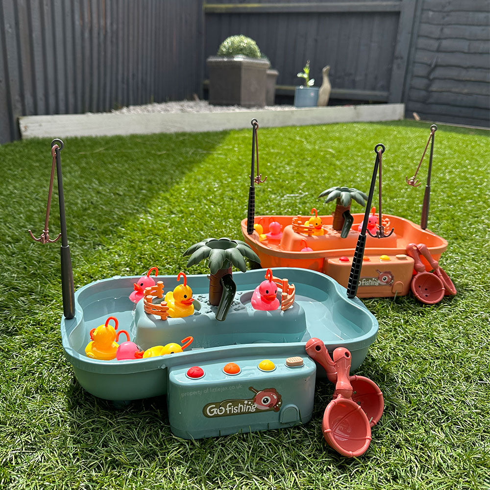 Kids Fishing Game Set  Interactive Duck Catch Water Activity - Detailed view