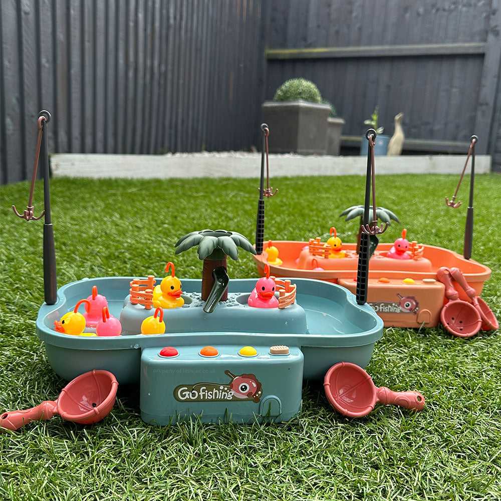 Kids Fishing Game Set  Interactive Duck Catch Water Activity - Product example