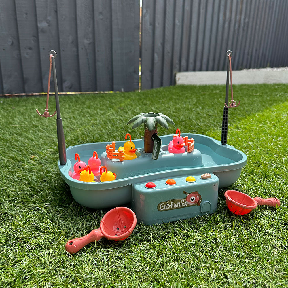 Kids Fishing Game Set  Interactive Duck Catch Water Activity - Product detail 4