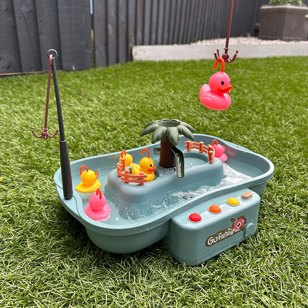 Kids Fishing Game Set  Interactive Duck Catch Water Activity - Product detail 5