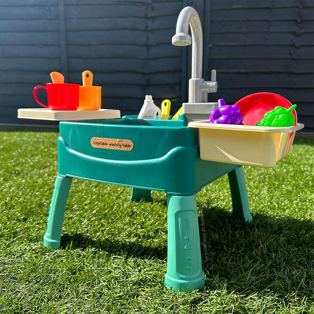Kids Water Play Kitchen  Interactive Sink With Working Tap - Product example