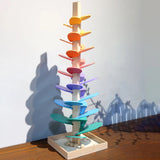 Wooden Rainbow Sound Tower  Educational Sensory Play Set - Product detail 7