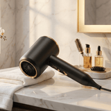 Professional Hair Dryer  2400W Ionic Technology Black Gold - Detailed view
