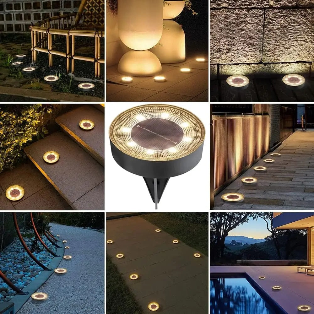 Solar Garden Lights  Warm LED Ground Illumination - Product detail 7