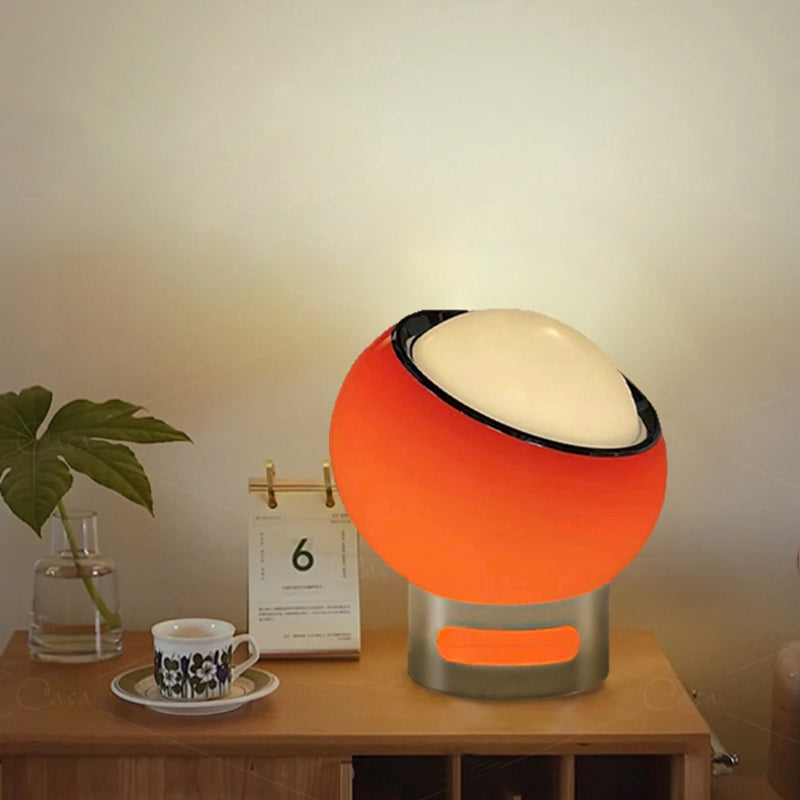 Modern Table Lamp  Opal Glass Bauhaus Design - Product detail 4
