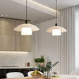 Modern Pendant Light  White Glass Dome Shade - Product detail 7