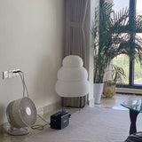 Japanese Rice Paper Floor Lamp  Triple-Tier Modern Design - Product detail 4