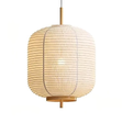 Japanese Rice Paper Pendant Light  Traditional Bamboo Lantern Design - Product showcase