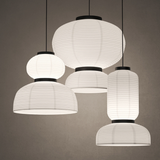 Japanese Pendant Light  Wabi Sabi Paper Lantern Design - Product detail 8