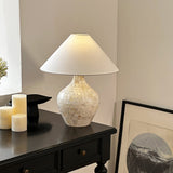 Mosaic Table Lamp  Mother of Pearl Shell Design - Product example