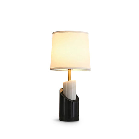 Modern Wall Sconce  Marble Base with Brass Accents - Product detail 12
