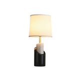 Modern Wall Sconce  Marble Base with Brass Accents - Product detail 11