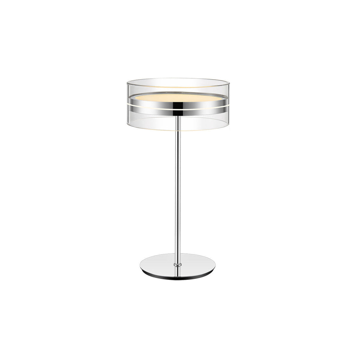 Modern Table Lamp  Clear Acrylic Cylinder Design - Product detail 13