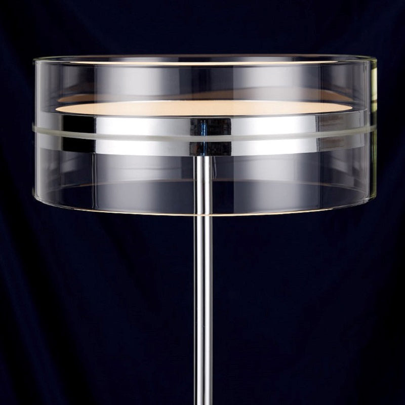 Modern Table Lamp  Clear Acrylic Cylinder Design - Product detail 10