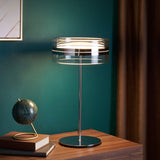 Modern Table Lamp  Clear Acrylic Cylinder Design - Product detail 11
